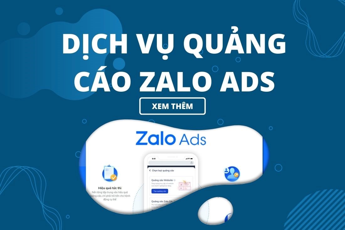 Dịch vụ quảng cáo Zalo Ads của Web89