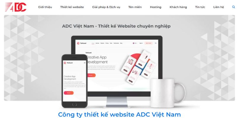 ADC Việt Nam - Công ty thiết kế website chuyên nghiệp