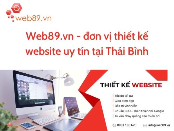 Web89.vn - Dịch vụ thiết kế website tại Thái Bình