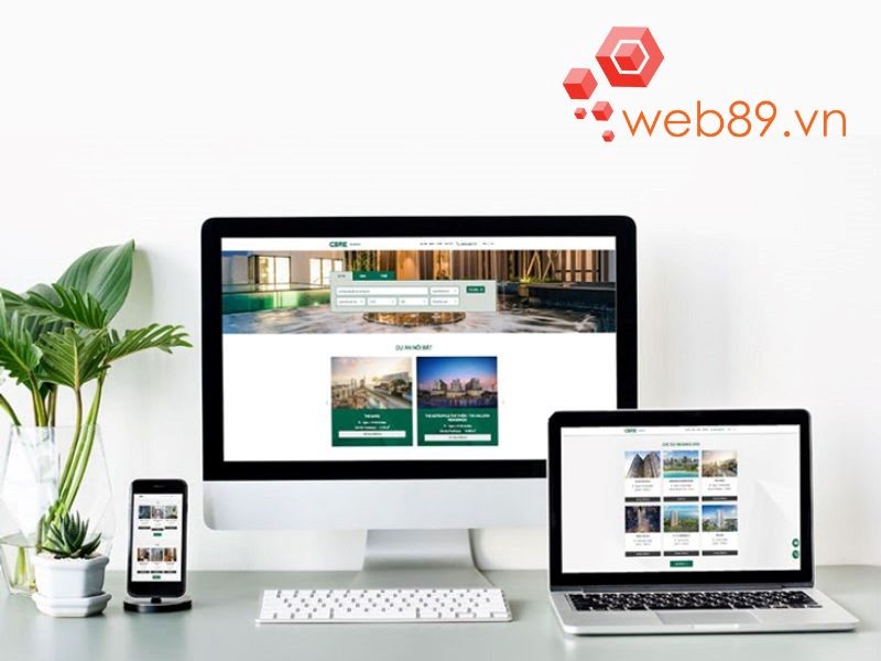 Dịch vụ thiết kế website Web89.vn