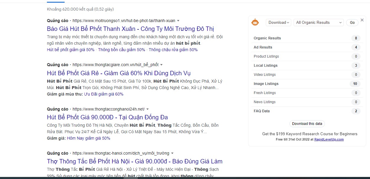 Quảng cáo tìm kiếm - Google Search Ads 